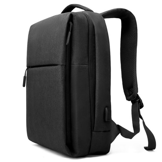 Arctic Hunter Monolith Laptop Backpack in Black