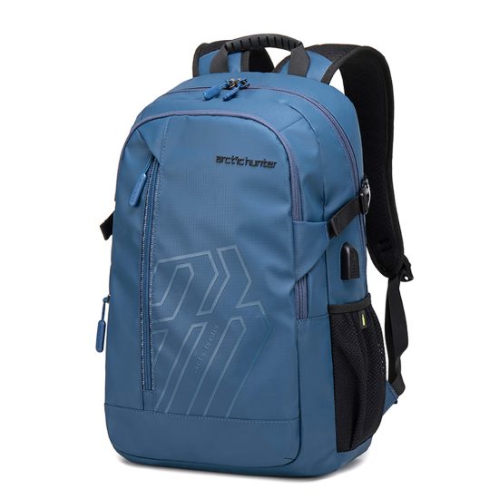 Arctic Hunter Dash Large Laptop Backpack in Blue