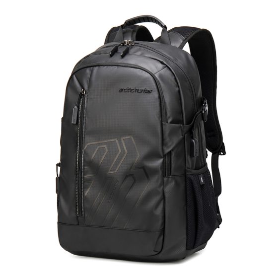 Arctic Hunter Dash Large Laptop Backpack in Black