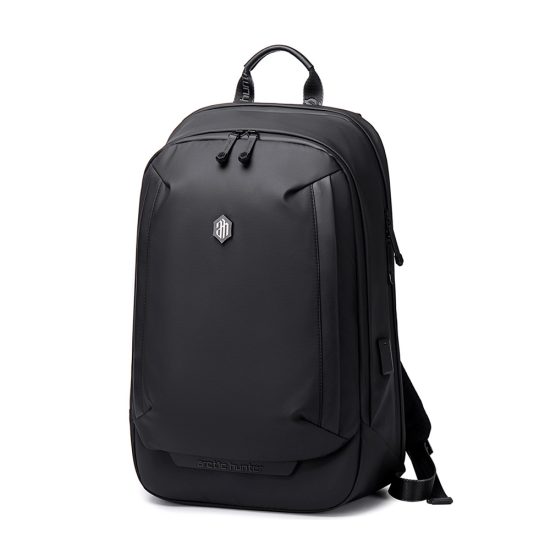 Arctic Hunter Dune Large Laptop Backpack in Black