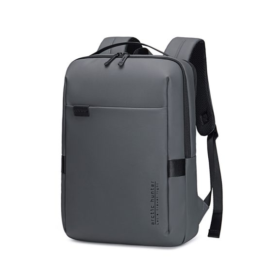 Arctic Hunter Axo Laptop Backpack in Grey