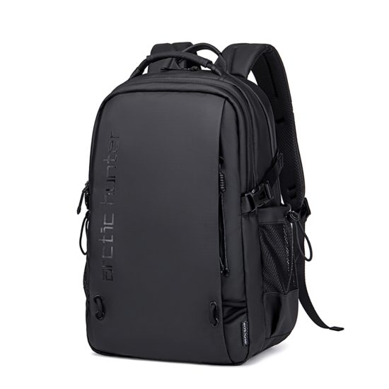 Arctic Hunter Vanta Laptop Backpack in Black