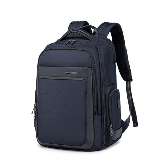 Arctic Hunter Vertex Large Business Backpack in Blue
