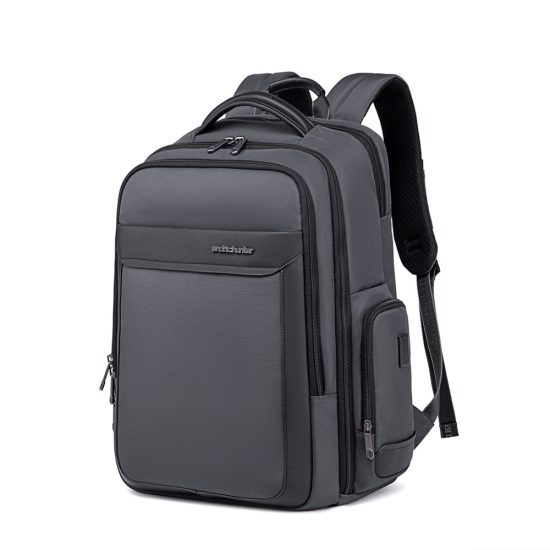 Arctic Hunter Vertex Large Business Backpack in Grey