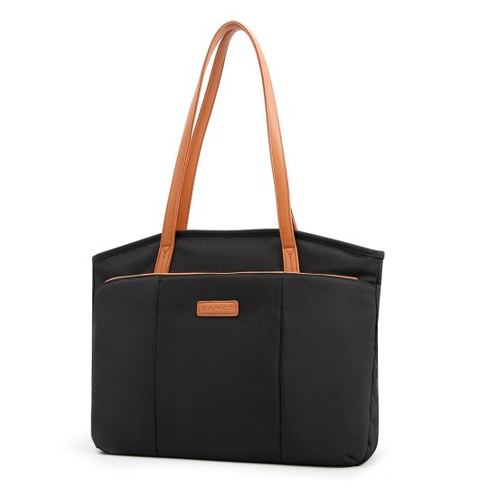 BANGE Vela Laptop Tote Bag in Black