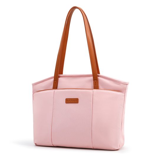 BANGE Vela Laptop Tote Bag in Pink
