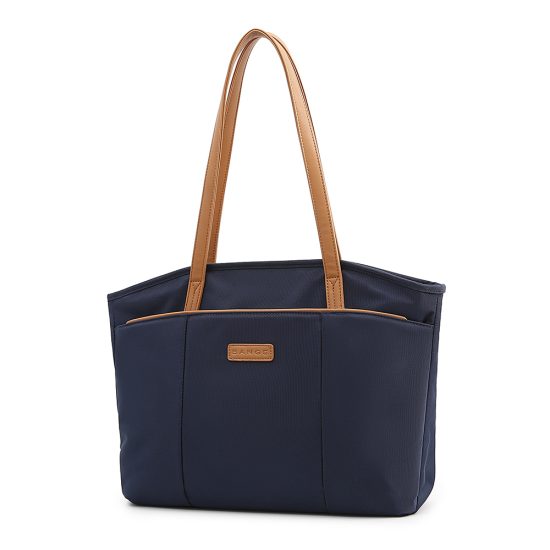 BANGE Vela Laptop Tote Bag in Blue