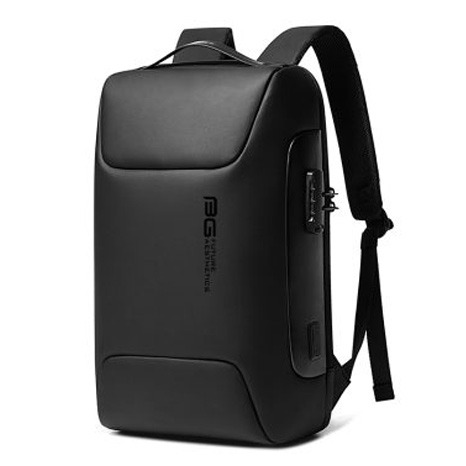 BANGE Avion Waterproof Business Backpack in Black