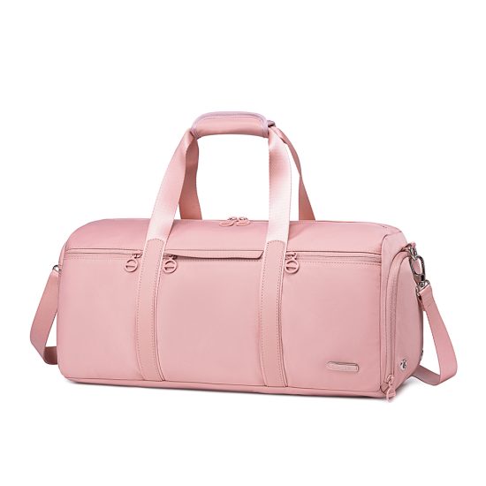 Harbor Weekender Bag in Pink