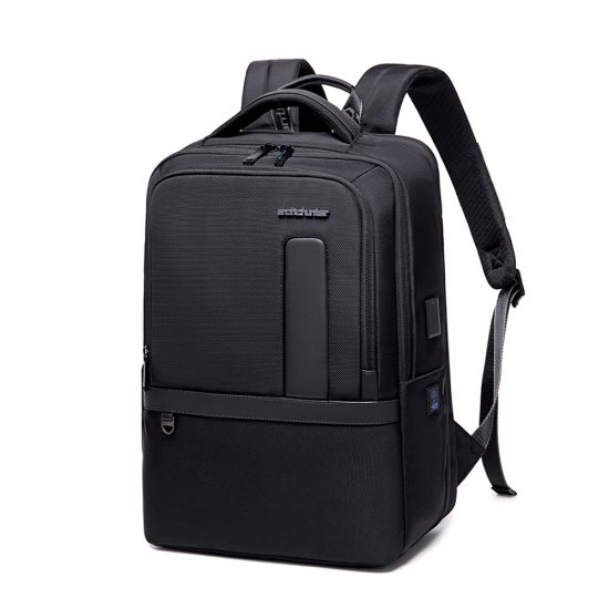 Golem Business Laptop Backpack in Black
