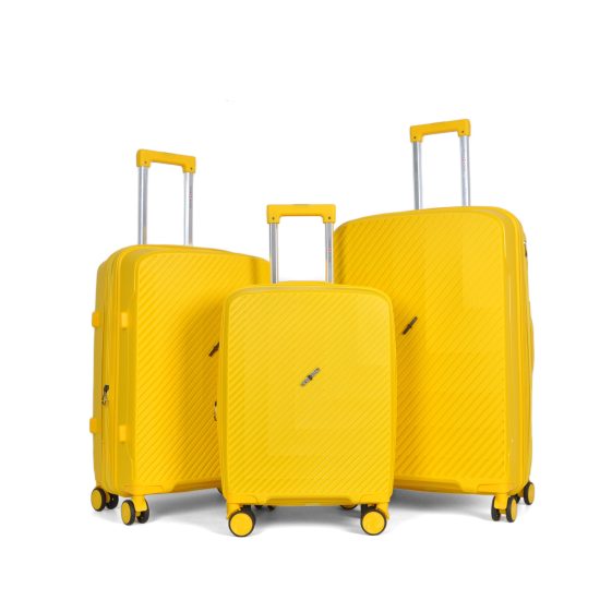 Canary  Suitcase Set in Yellow