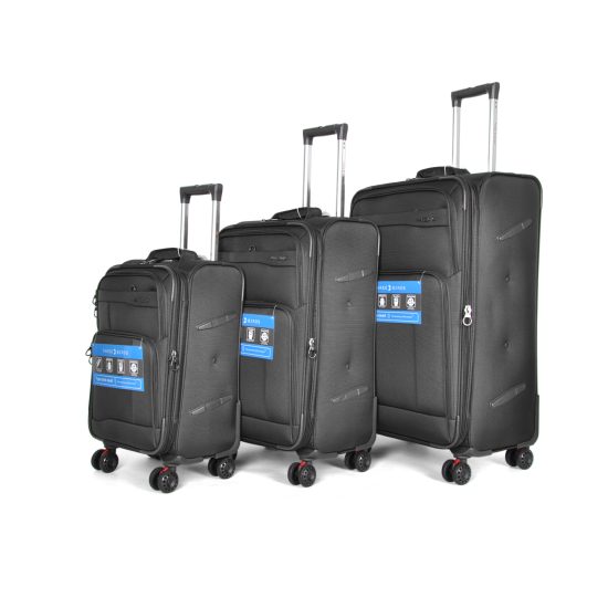 Eagle - Suitcase Set in Black
