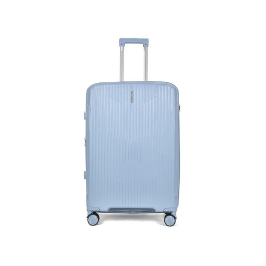 Finch - Cabin Suitcase in Grey Blue