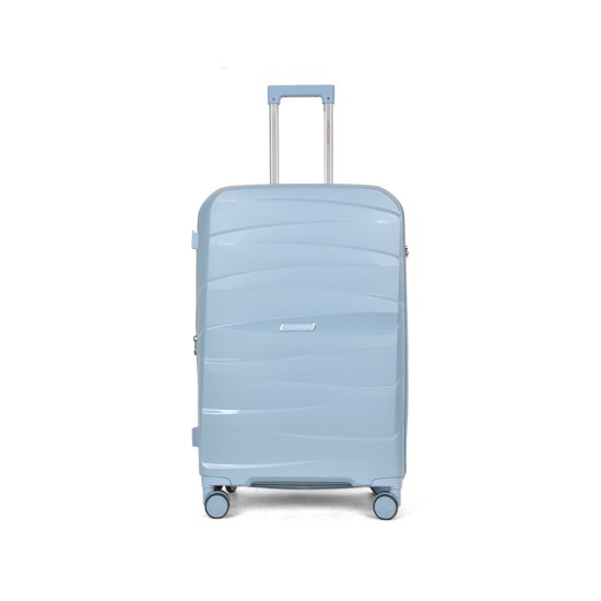 Flamingo - Cabin Suitcase in Grey Blue