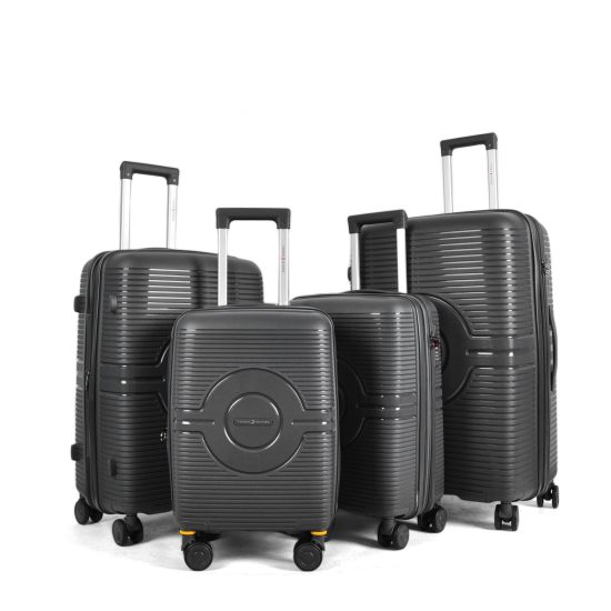 Owl - Suitcase Set in Black