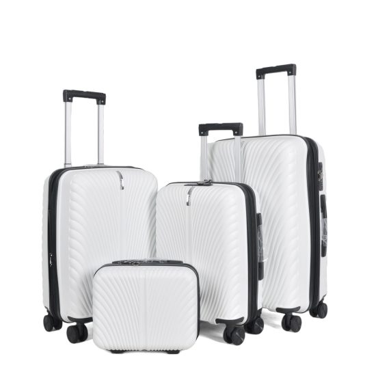 Robin - Suitcase Set in White