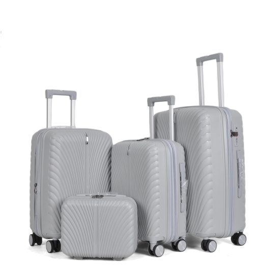 Robin - Suitcase Set in Light Grey